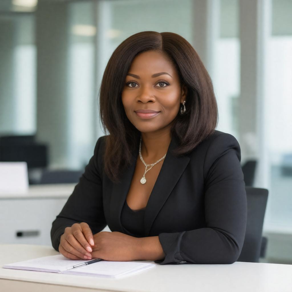 AI-created image of Dambisa Moyo