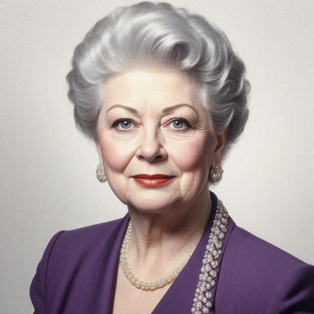 AI-created image of Dame Angela Lansbury
