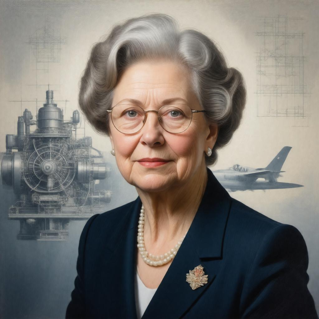 AI-created image of Dame Ann Dowling