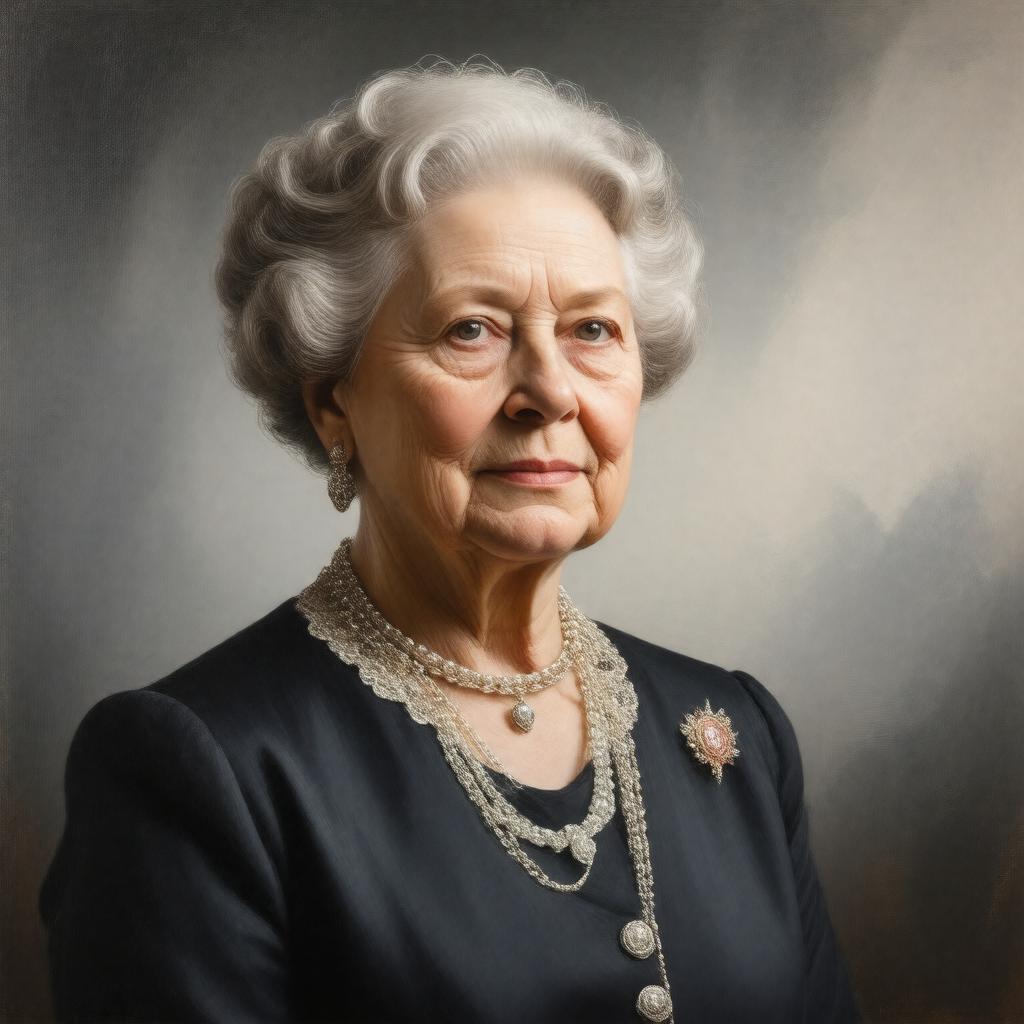 AI-created image of Dame Anne Warburton