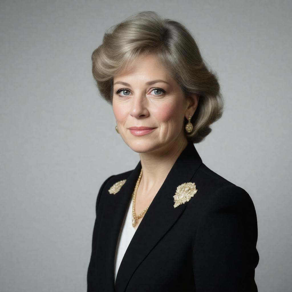 AI-created image of Dame Diana Rigg