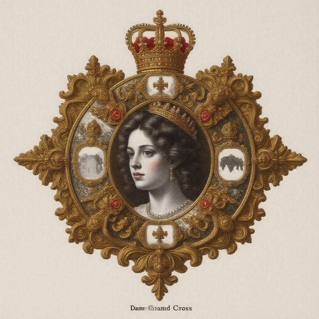Click to view larger image AI-created image of Dame Grand Cross