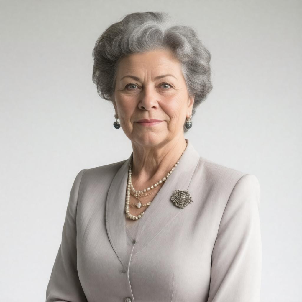 AI-created image of Dame Janet Suzman