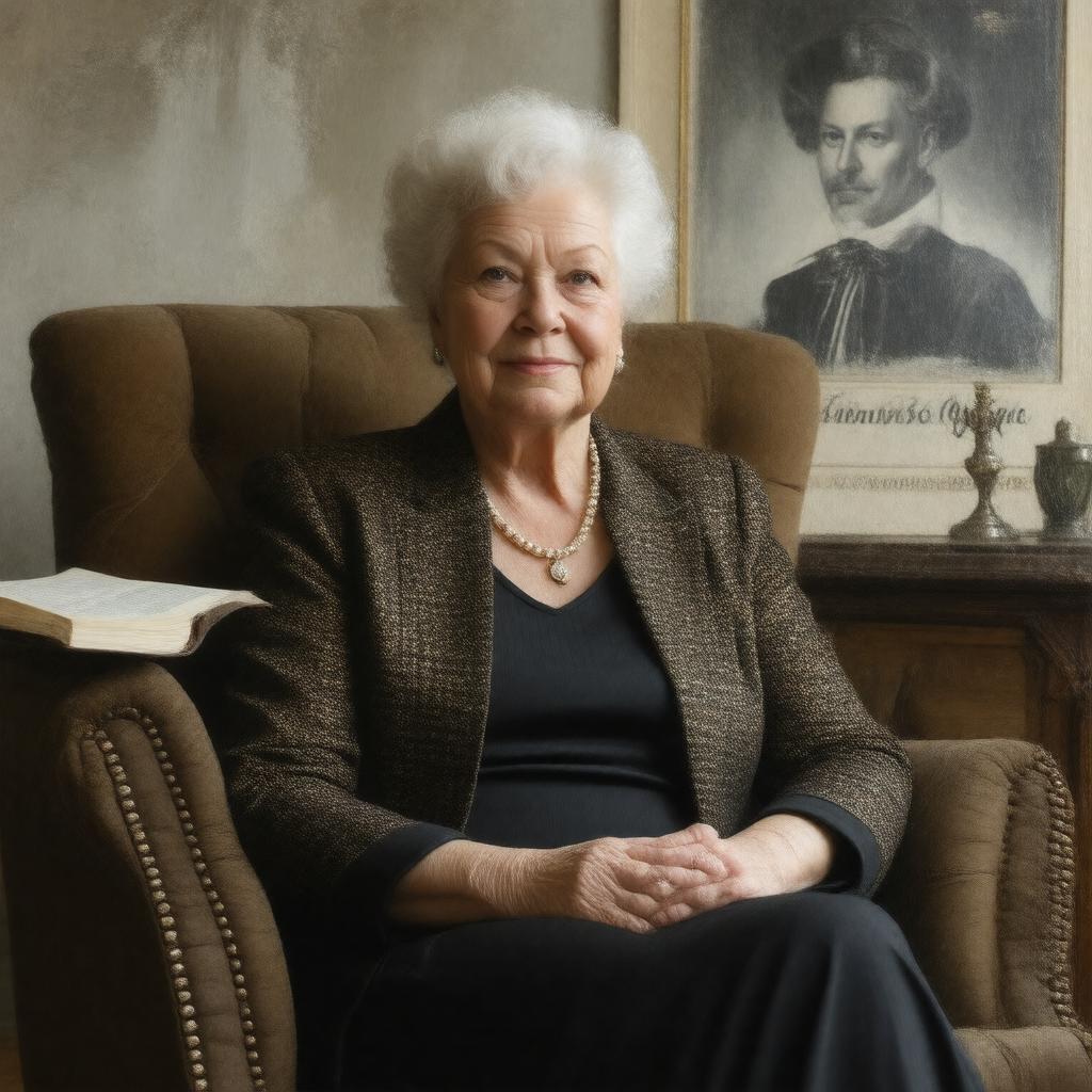 AI-created image of Dame Judi Dench