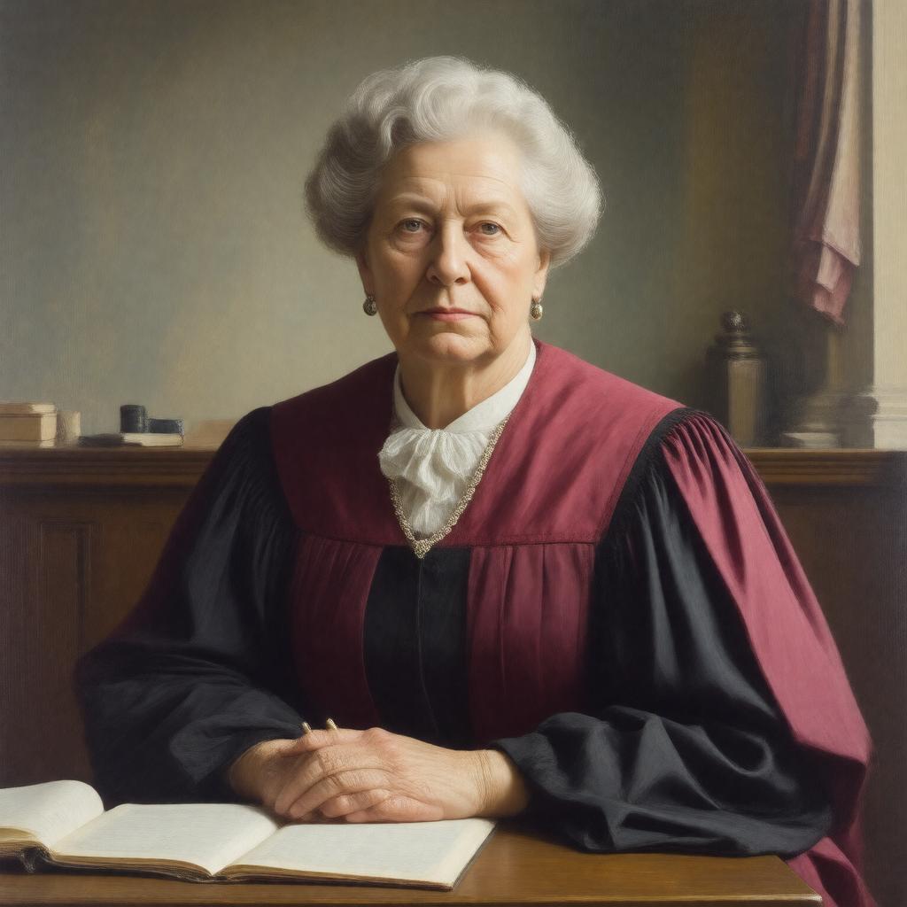 AI-created image of Dame Margaret Booth