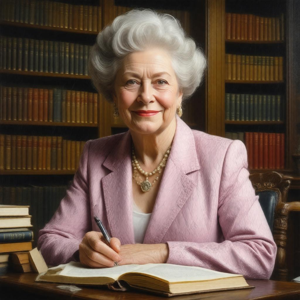 AI-created image of Dame Margaret Cole