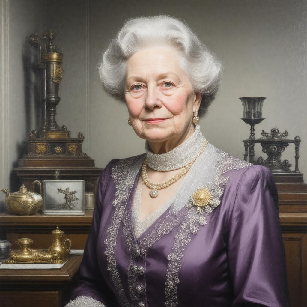 AI-created image of Dame Margaret Weston