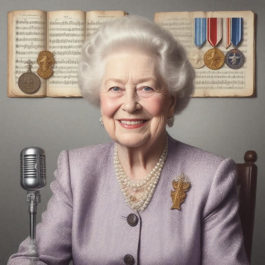 AI-created image of Dame Vera Lynn