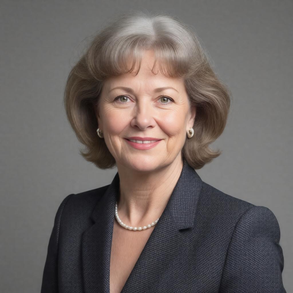 AI-created image of Dame Wendy Hall