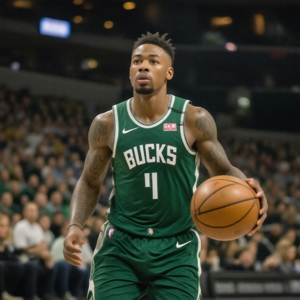 AI-created image of Damian Lillard