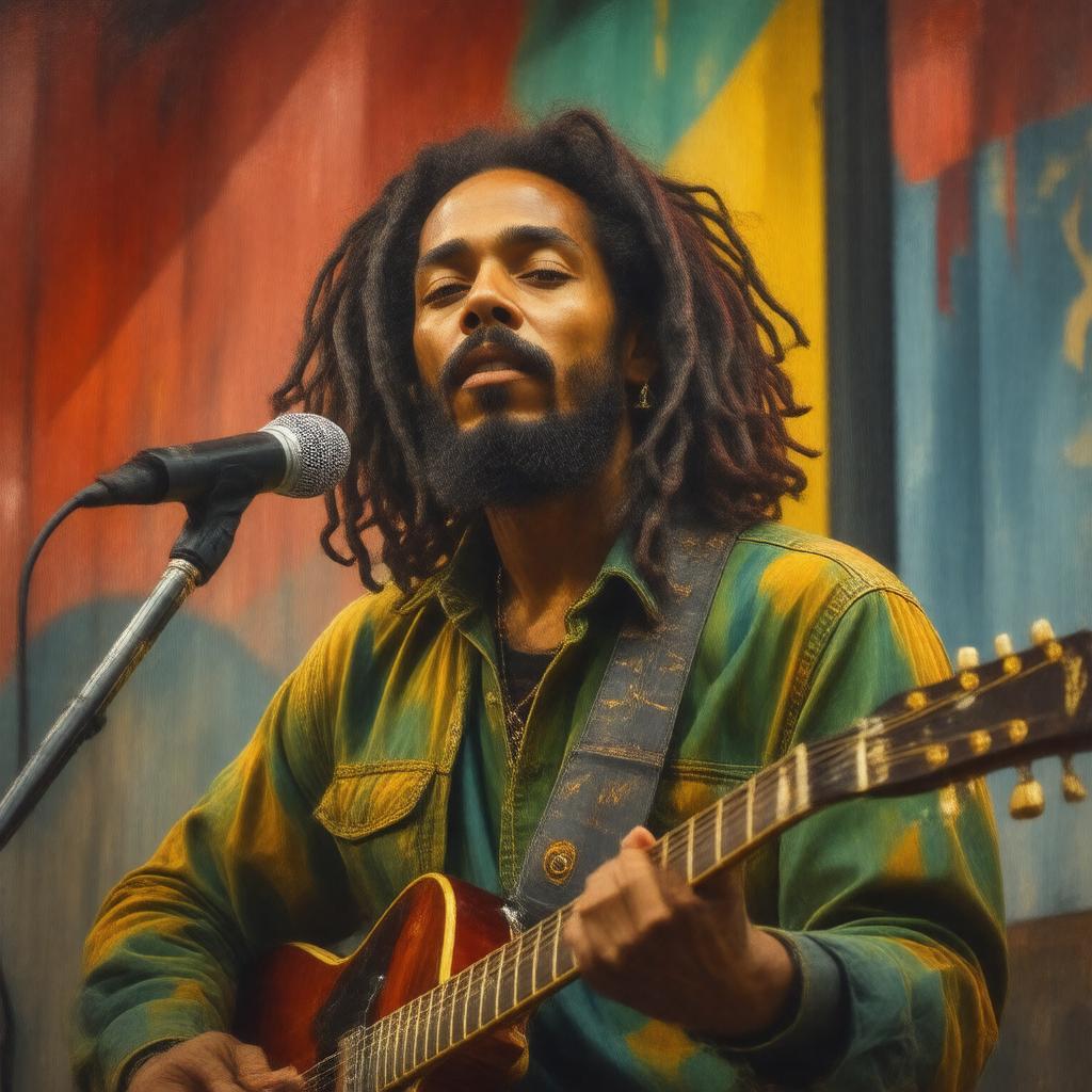 AI-created image of Damian Marley