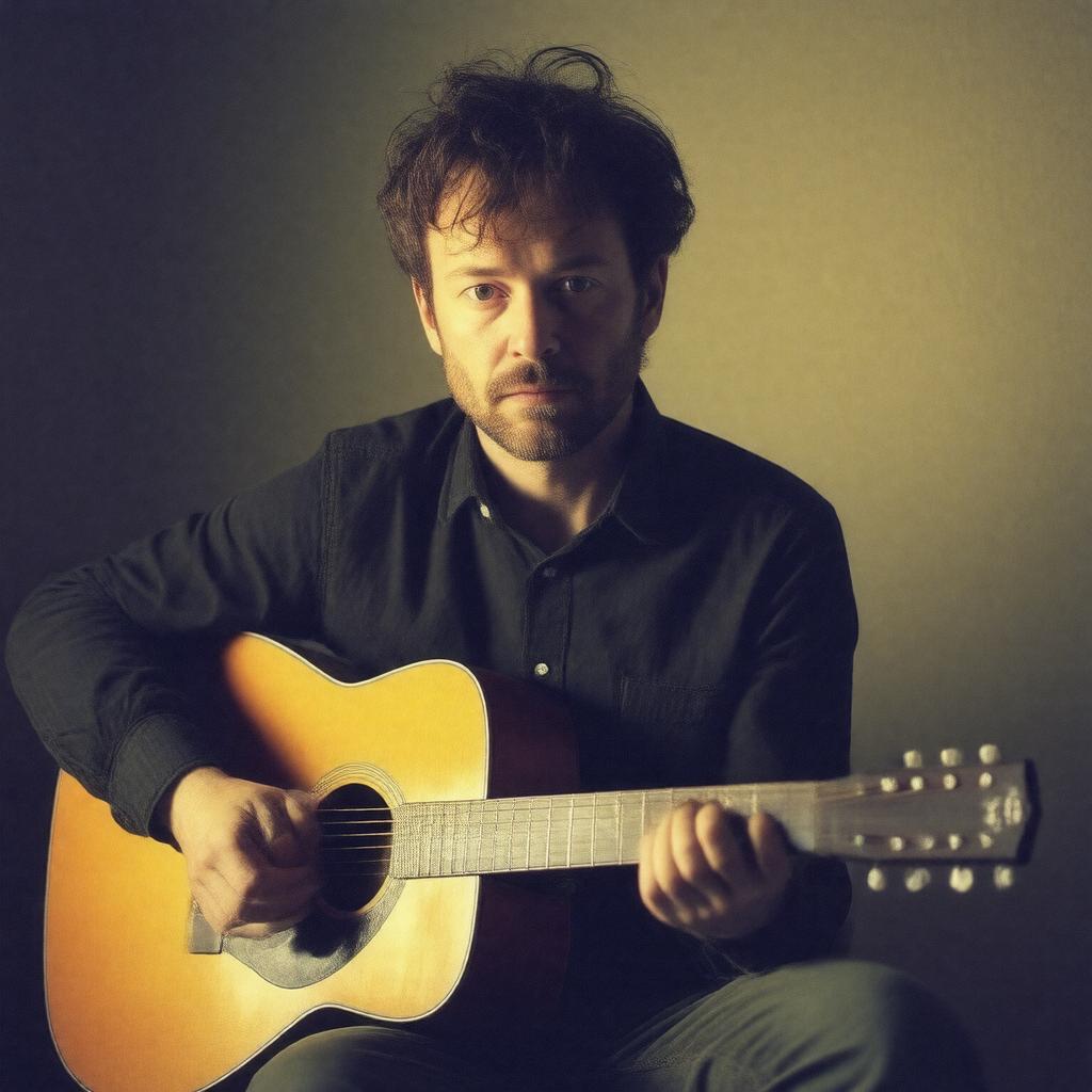 AI-created image of Damien Rice