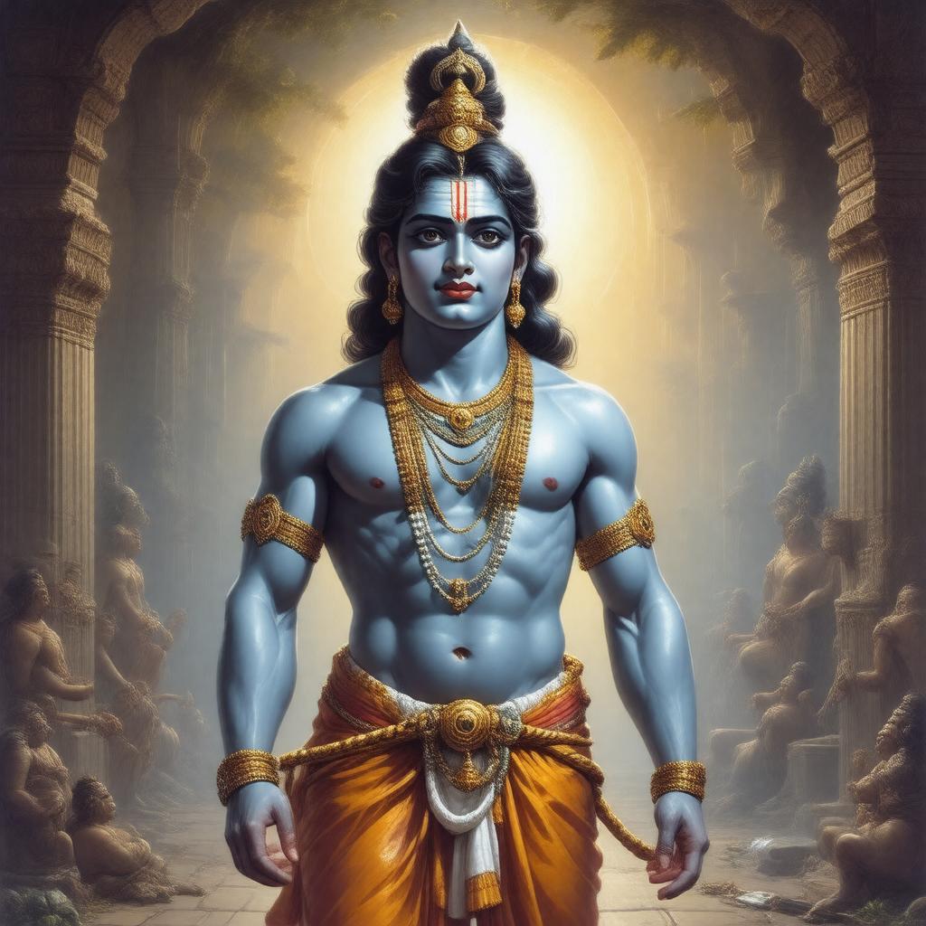 AI-created image of Damodara