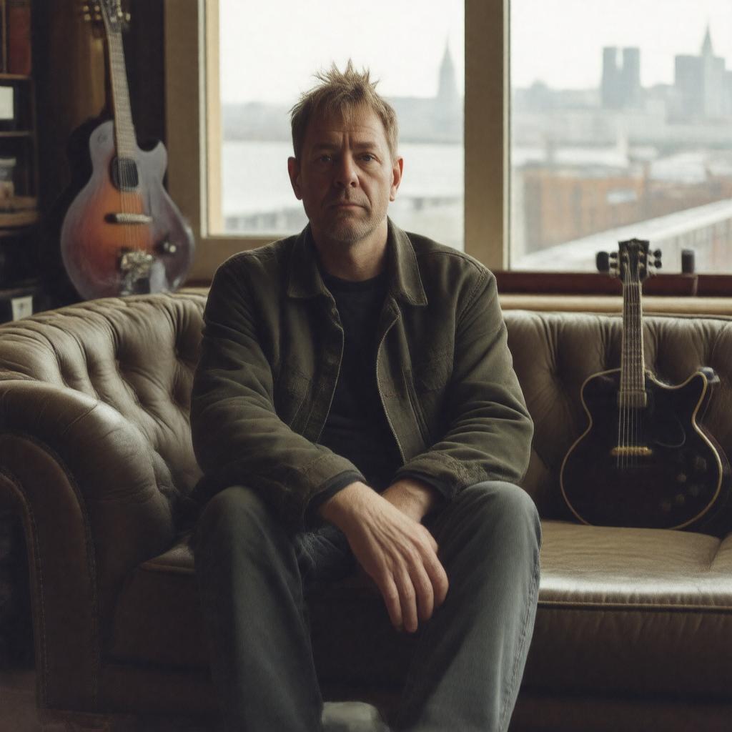 AI-created image of Damon Albarn