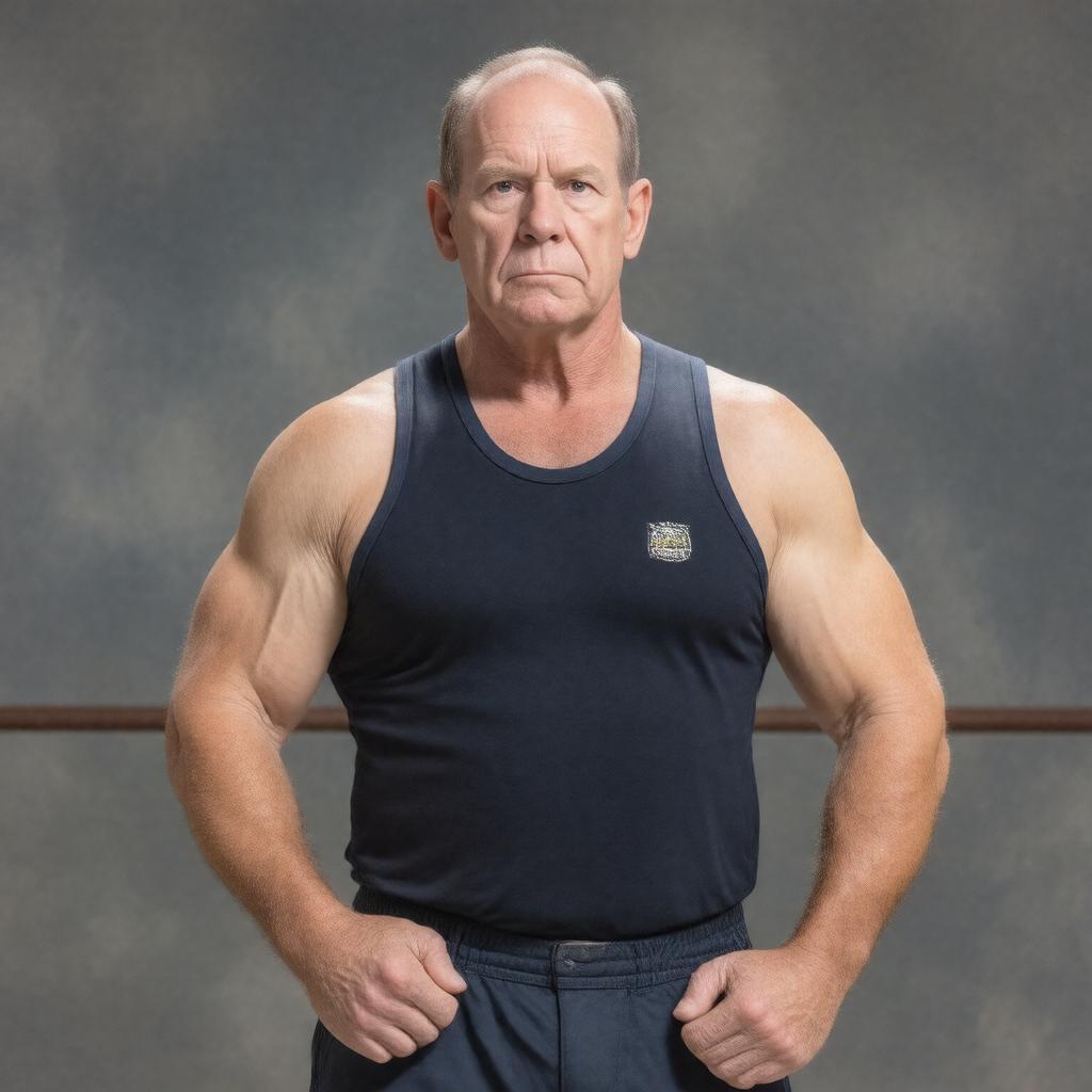 AI-created image of Dan Gable