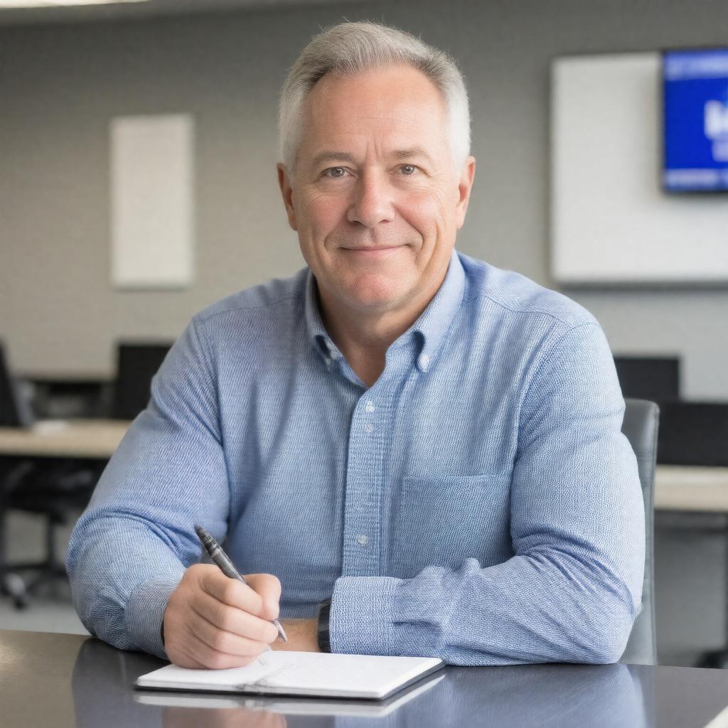 Click to view larger image AI-created image of Dan Haar