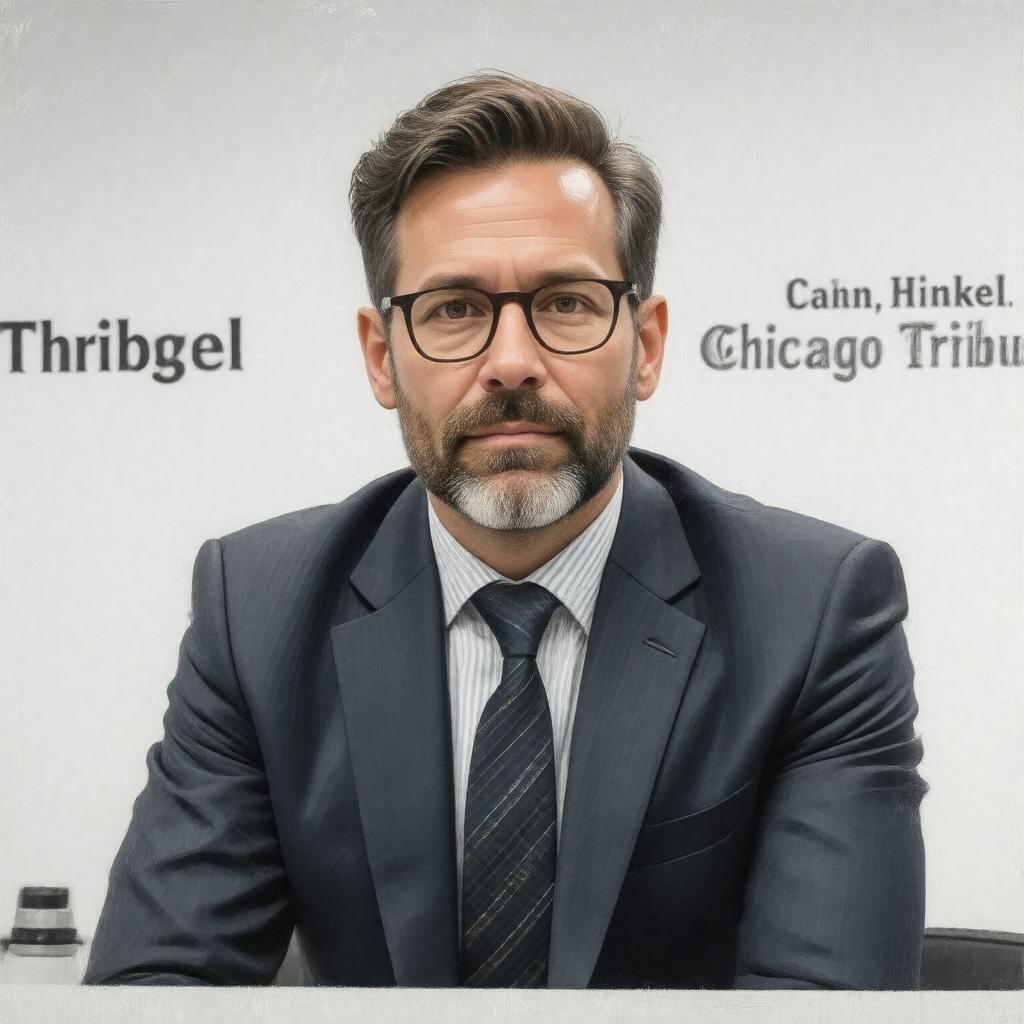 AI-created image of Dan Hinkel