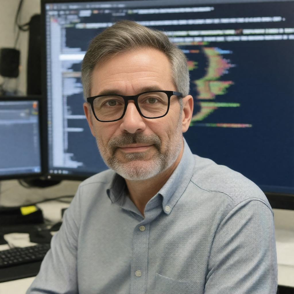 Click to view larger image AI-created image of Dan Weinreb