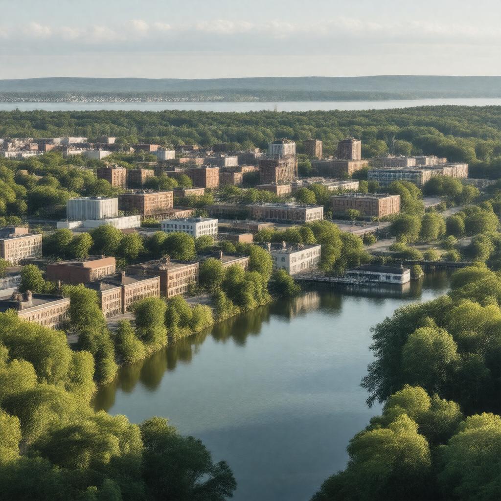 AI-created image of Danbury, Connecticut