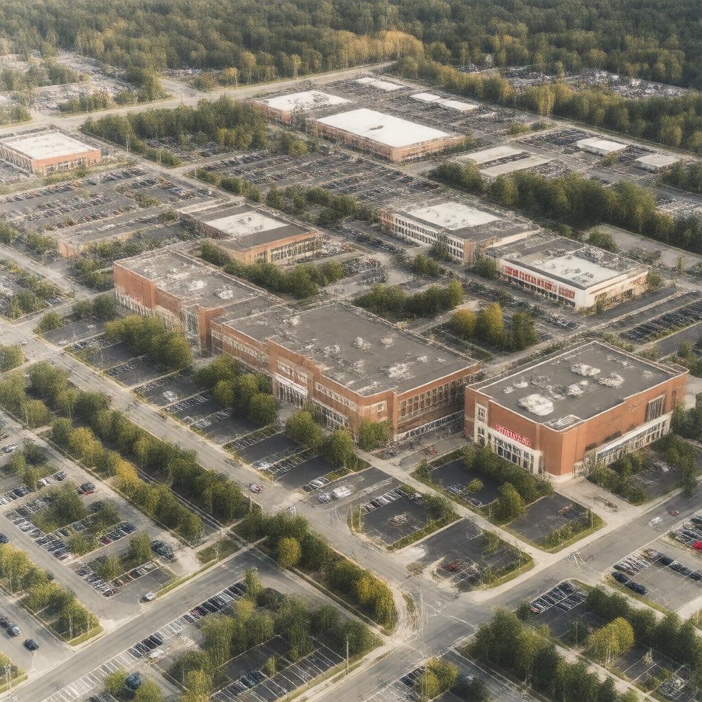 AI-created image of Danbury Fair Mall