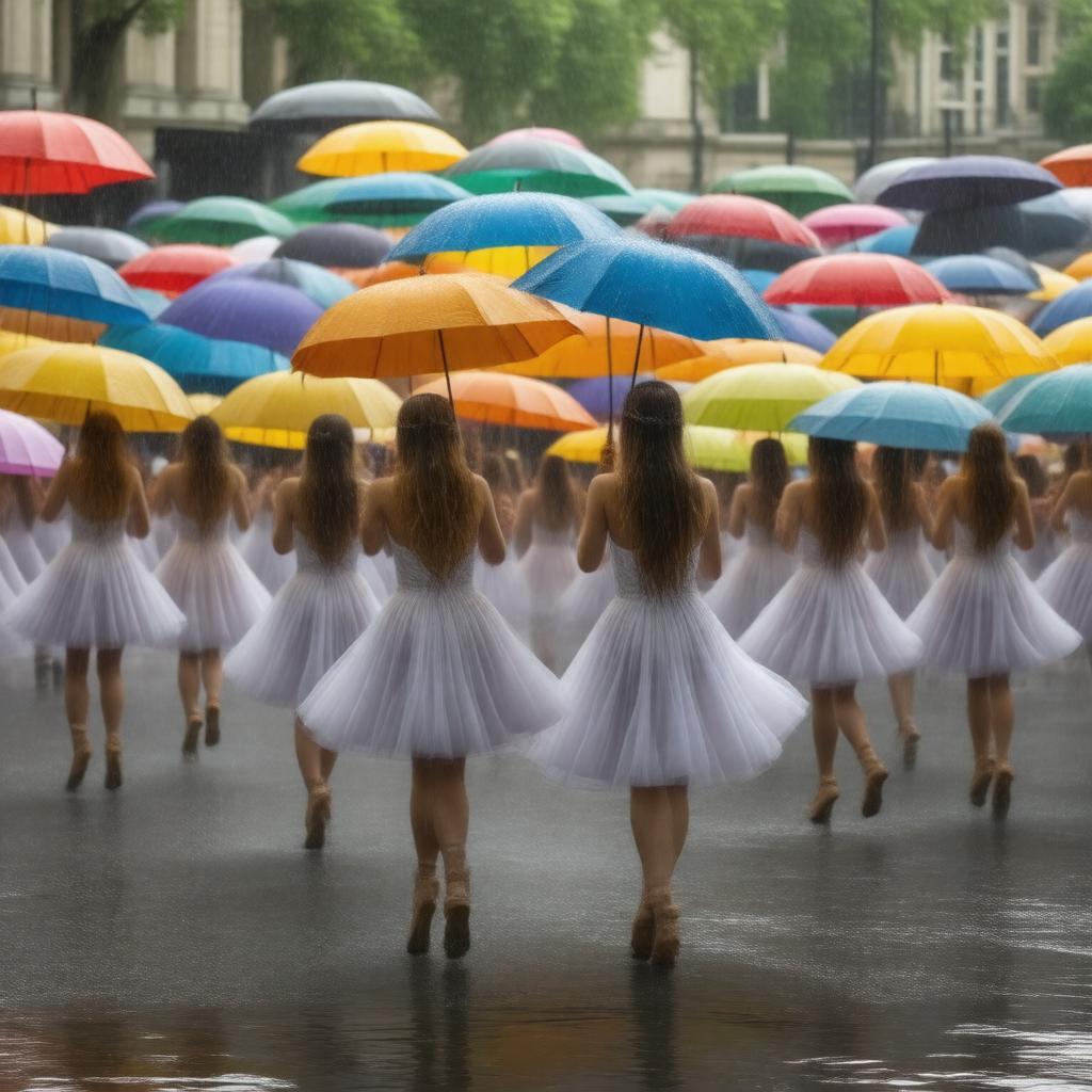 AI-created image of Dance Umbrella Festival