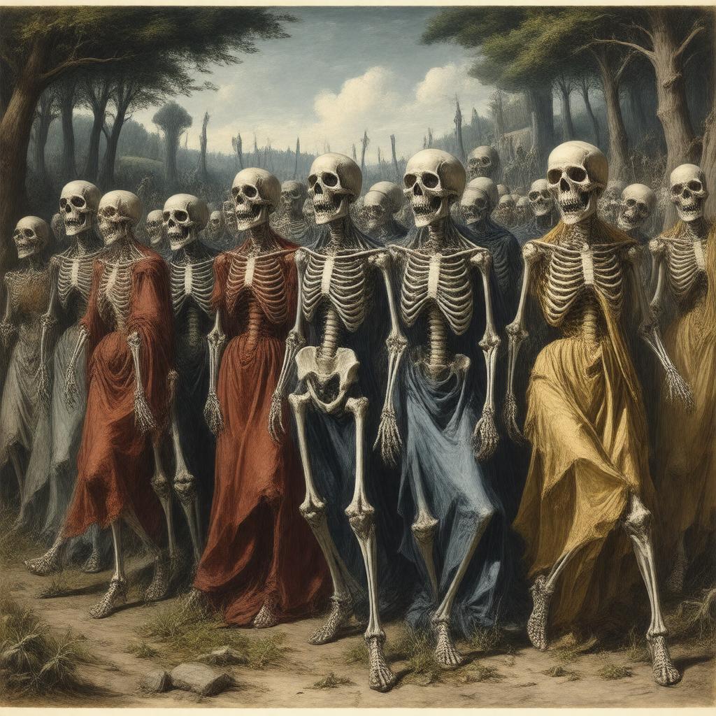 Click to view larger image AI-created image of Dance of Death