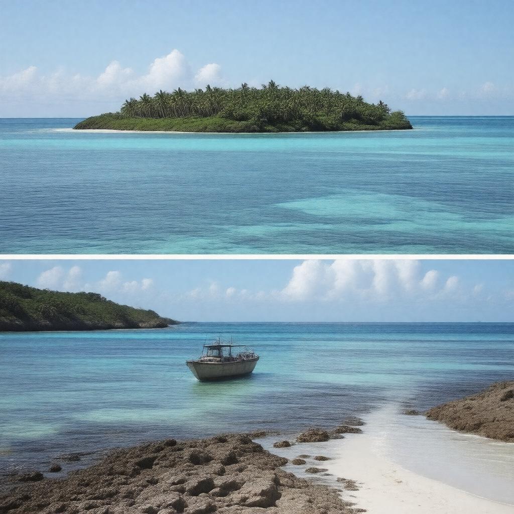 AI-created image of Danger Island