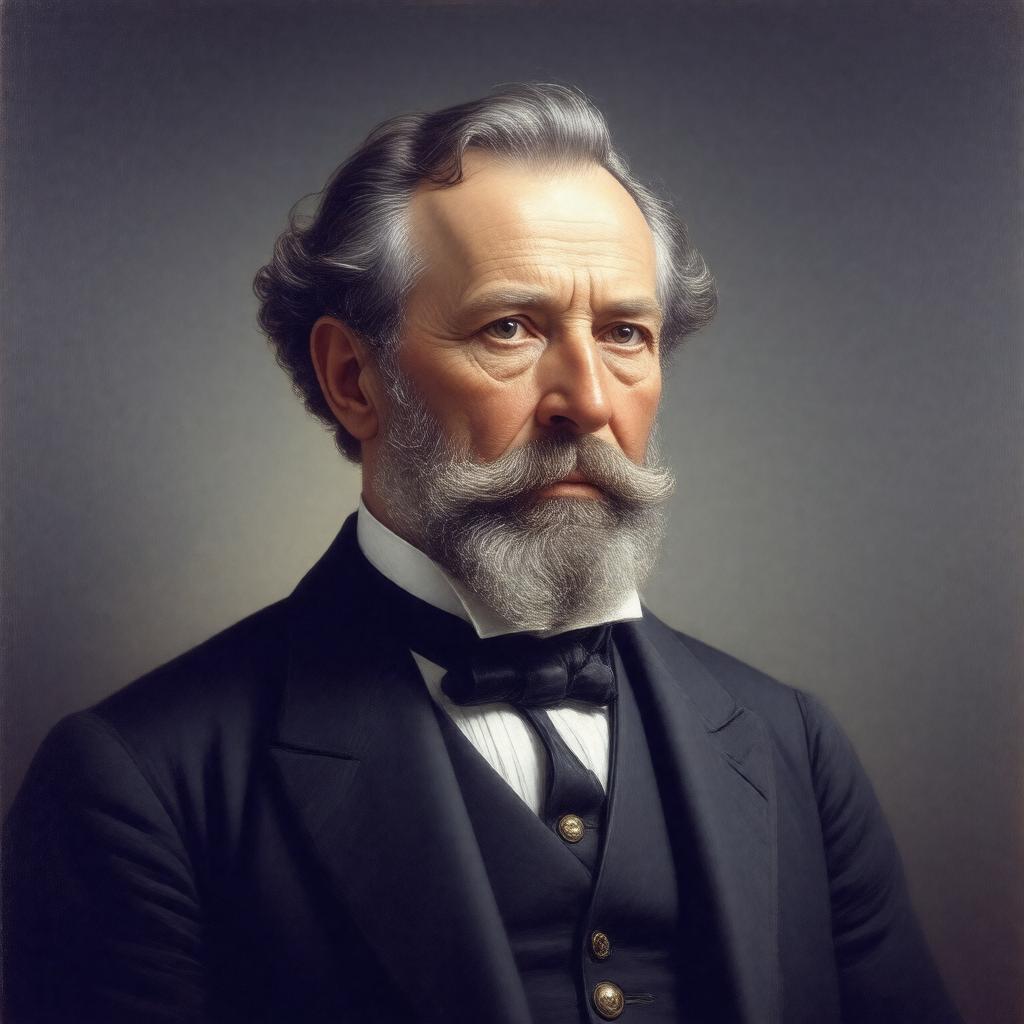 AI-created image of Daniel B. Fayerweather