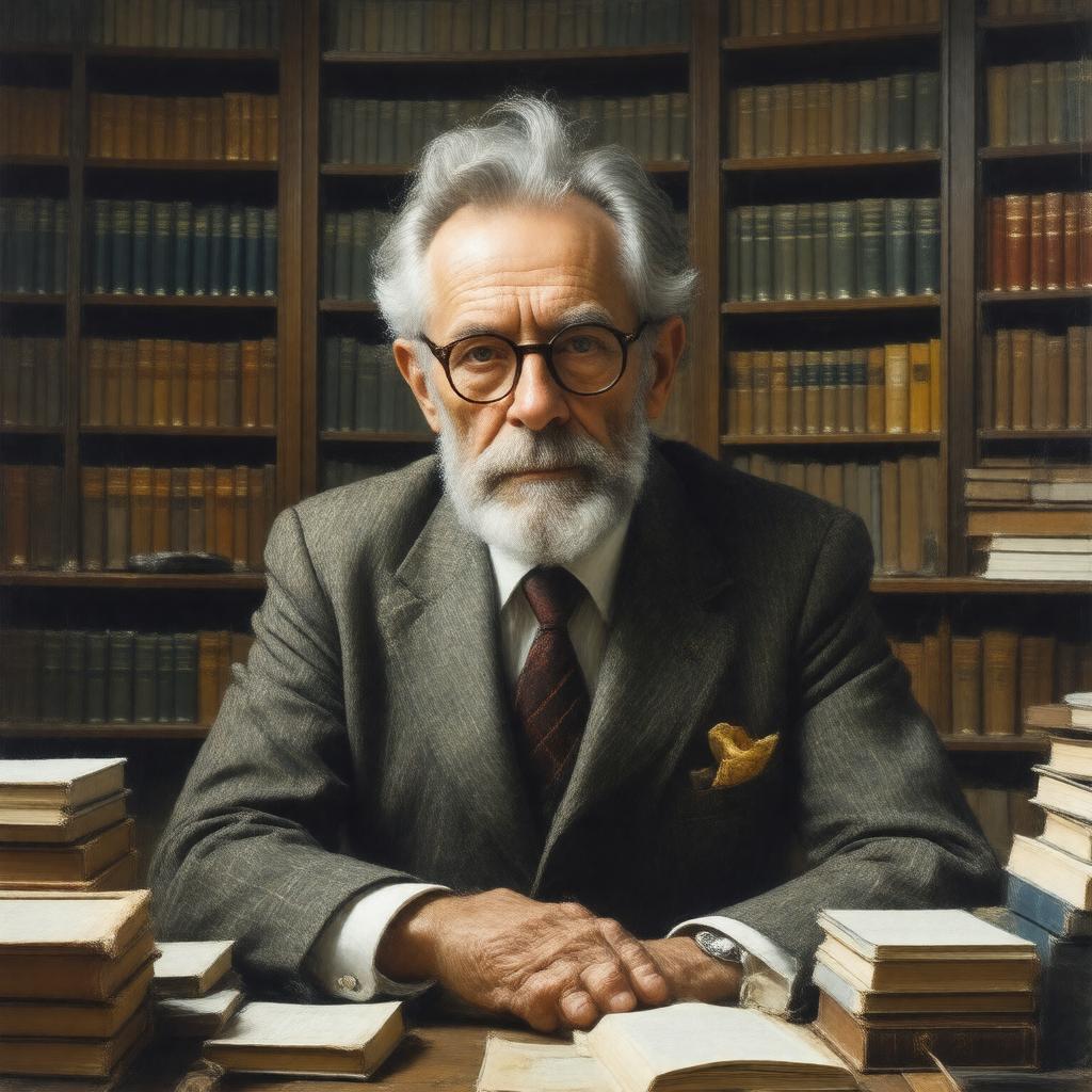 AI-created image of Daniel Callahan