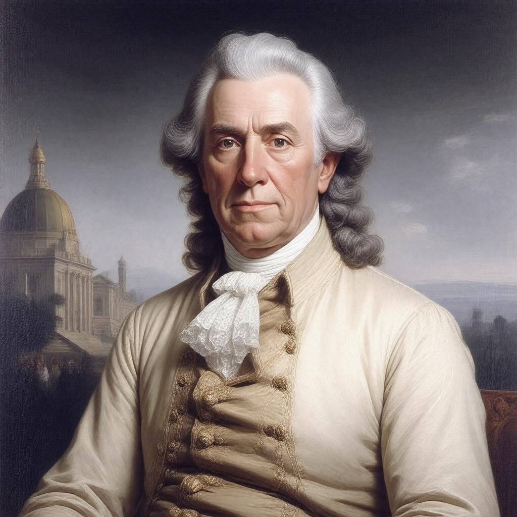 AI-created image of Daniel Carroll