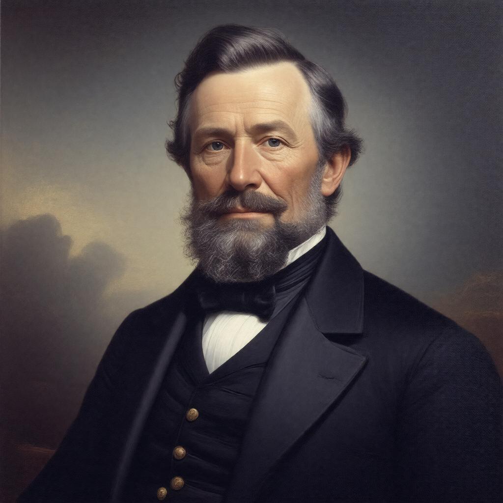 AI-created image of Daniel D. Tompkins