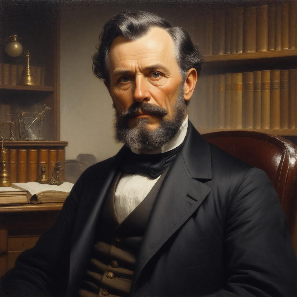 Click to view larger image AI-created image of Daniel Drake