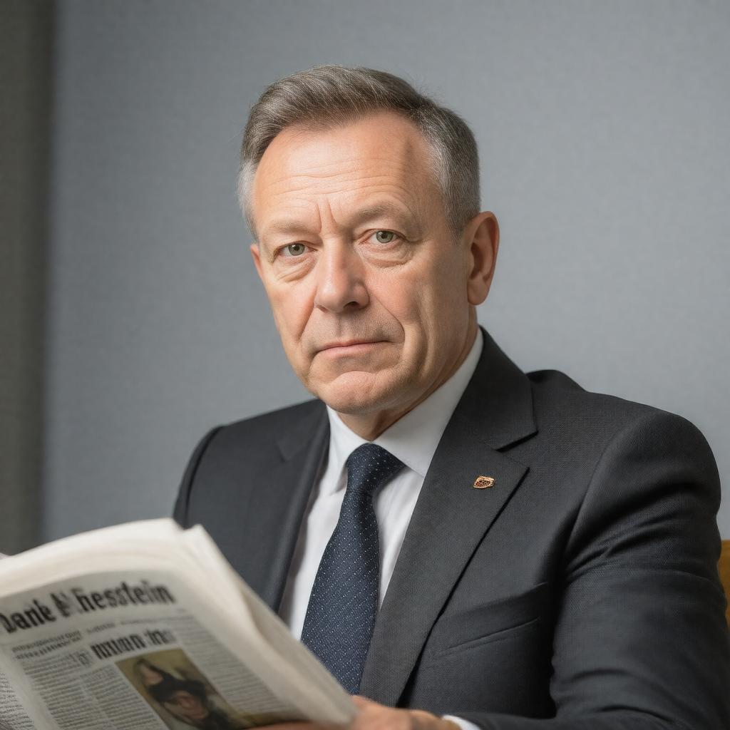 AI-created image of Daniel Finkelstein