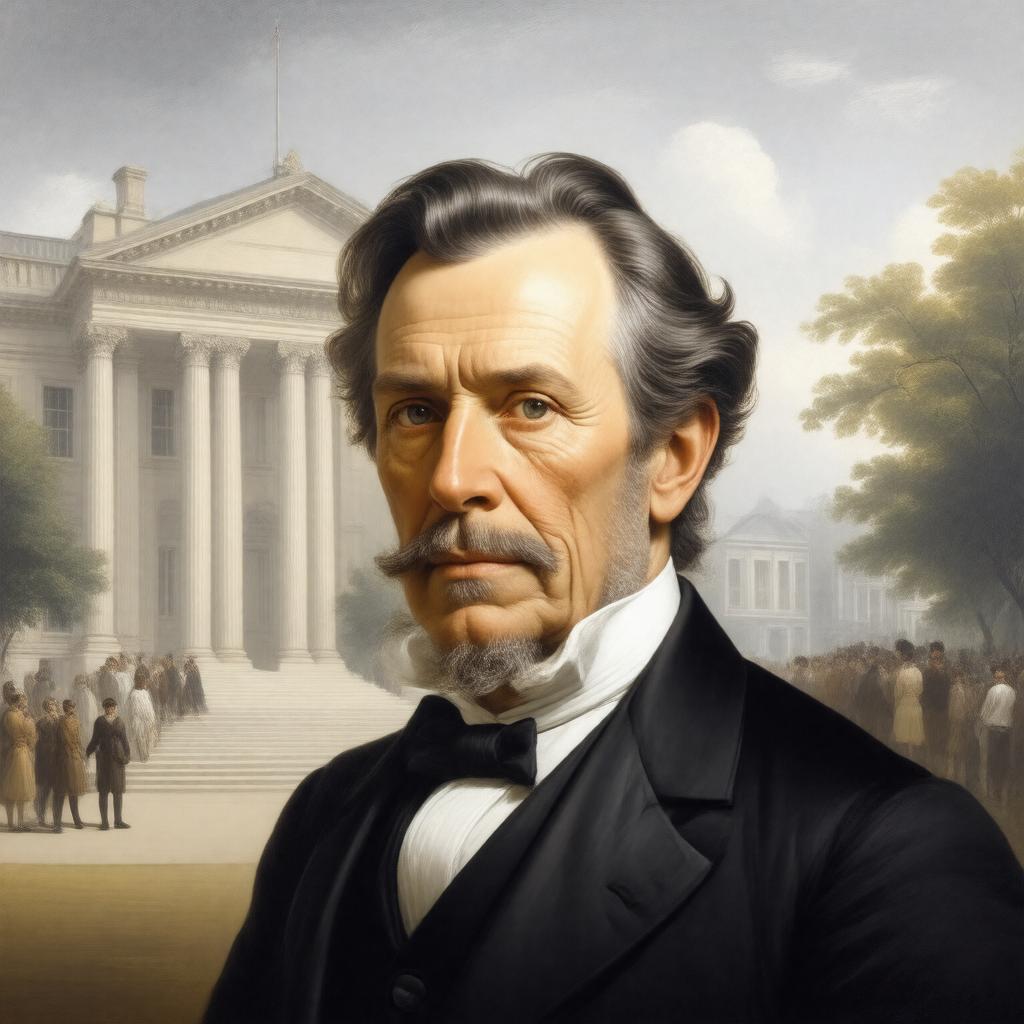 AI-created image of Daniel Wadsworth