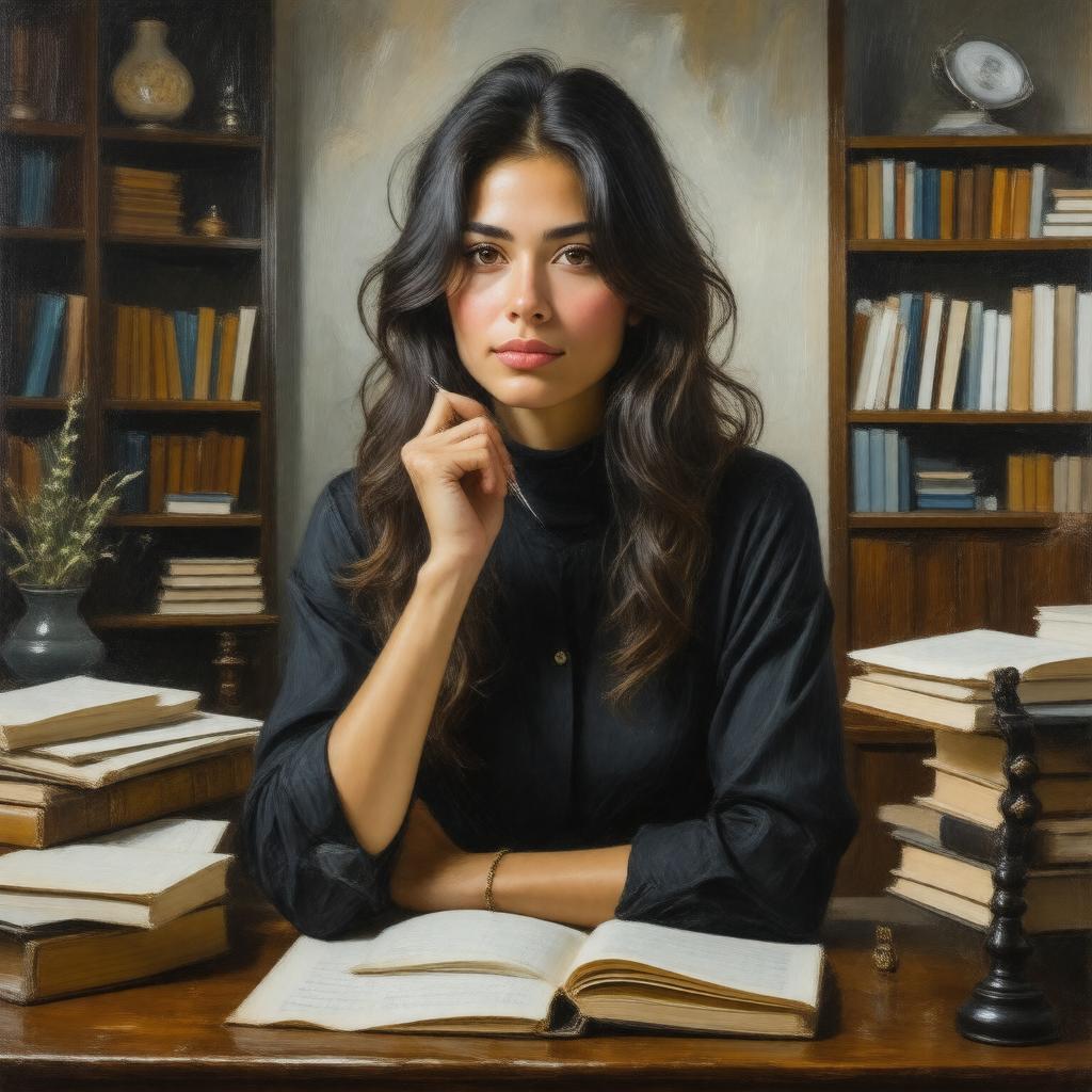 AI-created image of Daniella Naomi Weiser