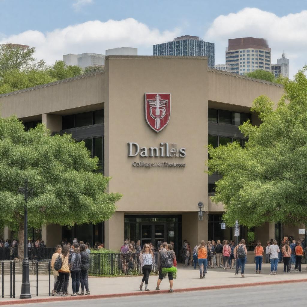 AI-created image of Daniels College of Business