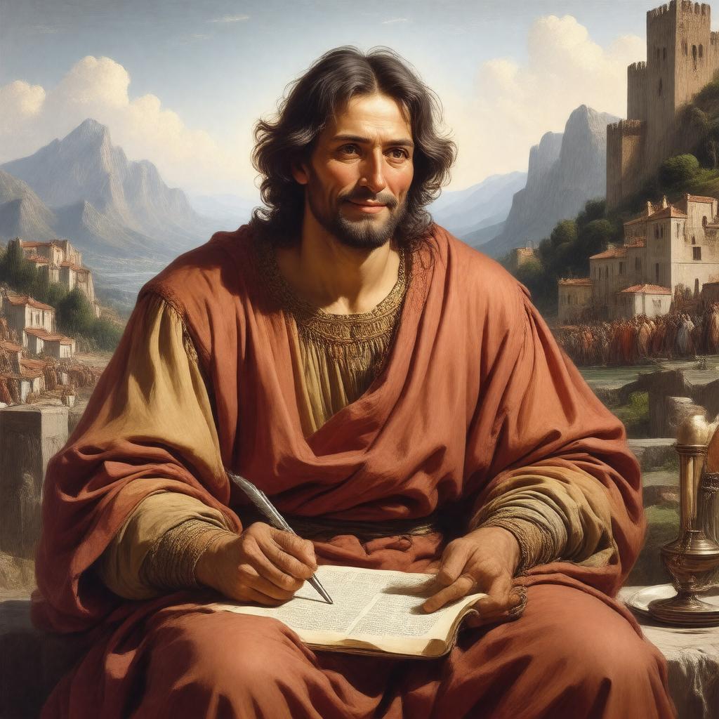 AI-created image of Dante
