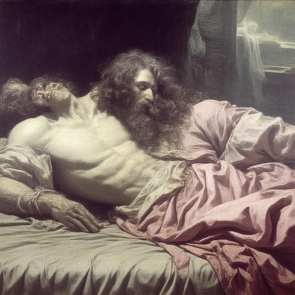 AI-created image of Dante's Dream