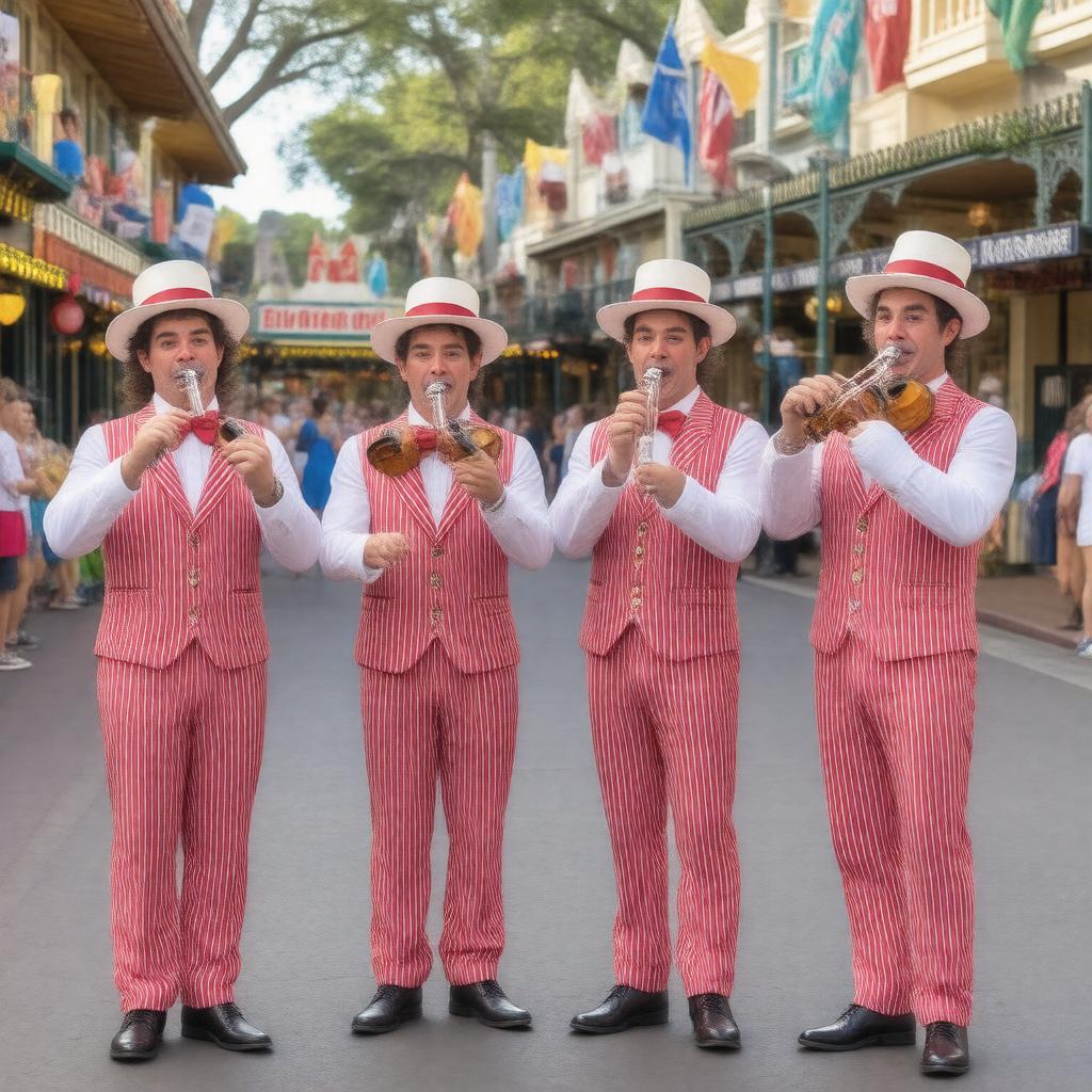 Click to view larger image AI-created image of Dapper Dans