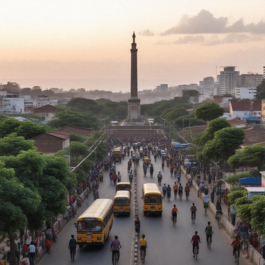 AI-created image of Dar es Salaam