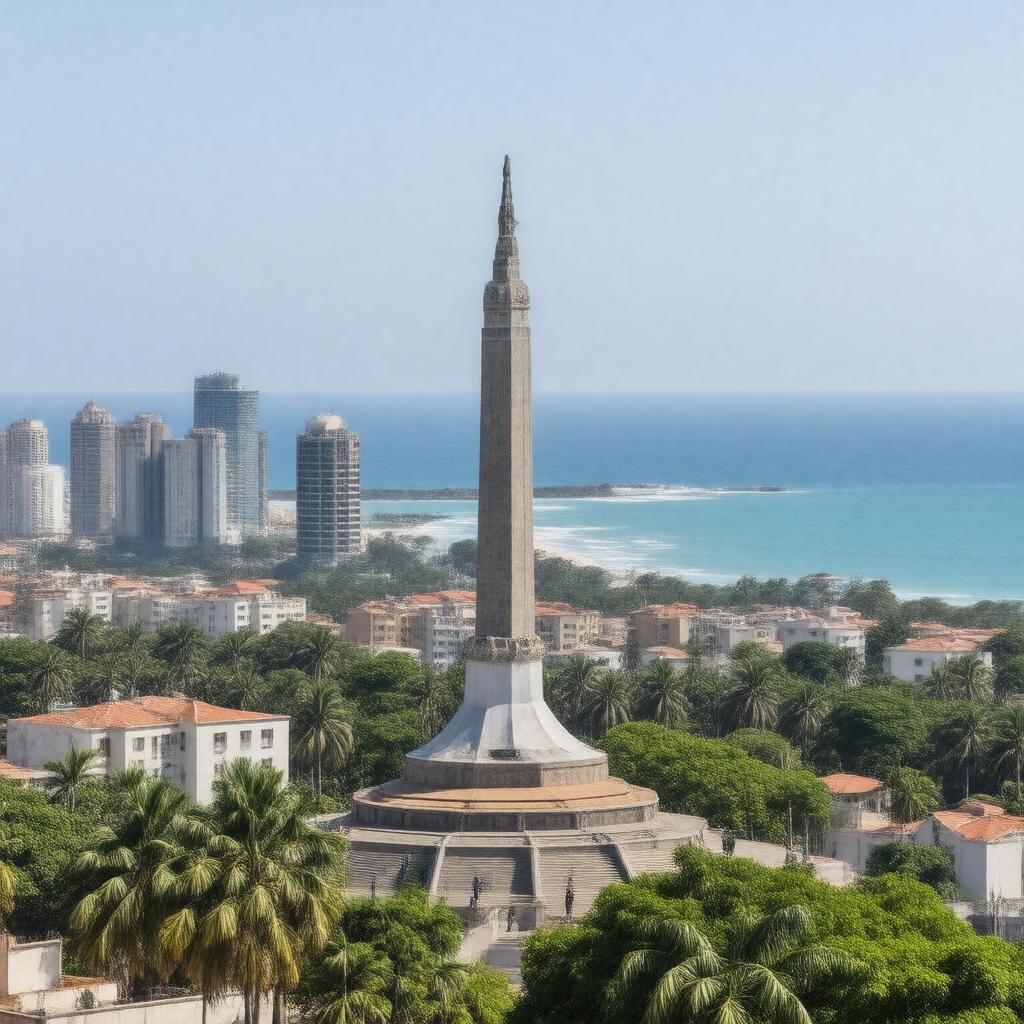 AI-created image of Dar es Salaam, Tanzania