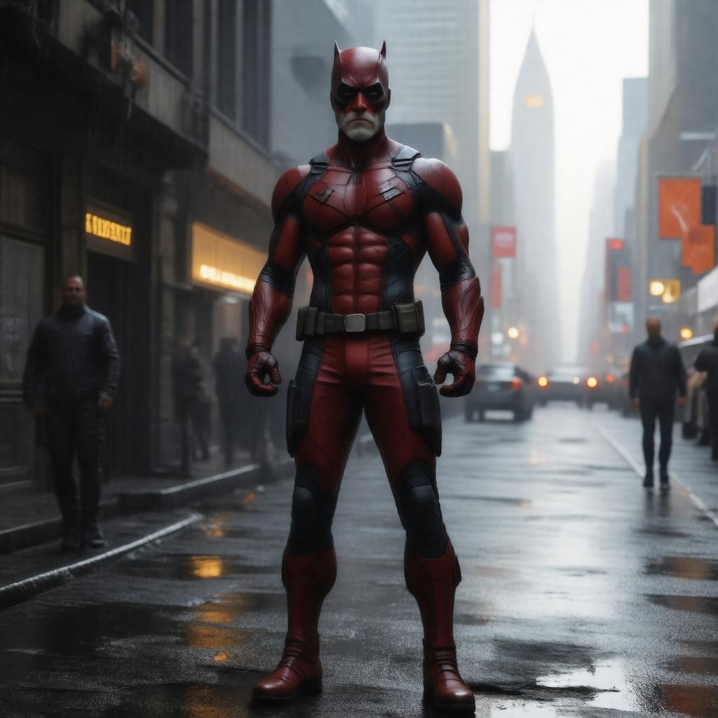 AI-created image of Daredevil