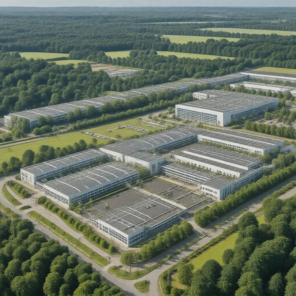 AI-created image of Daresbury Laboratory