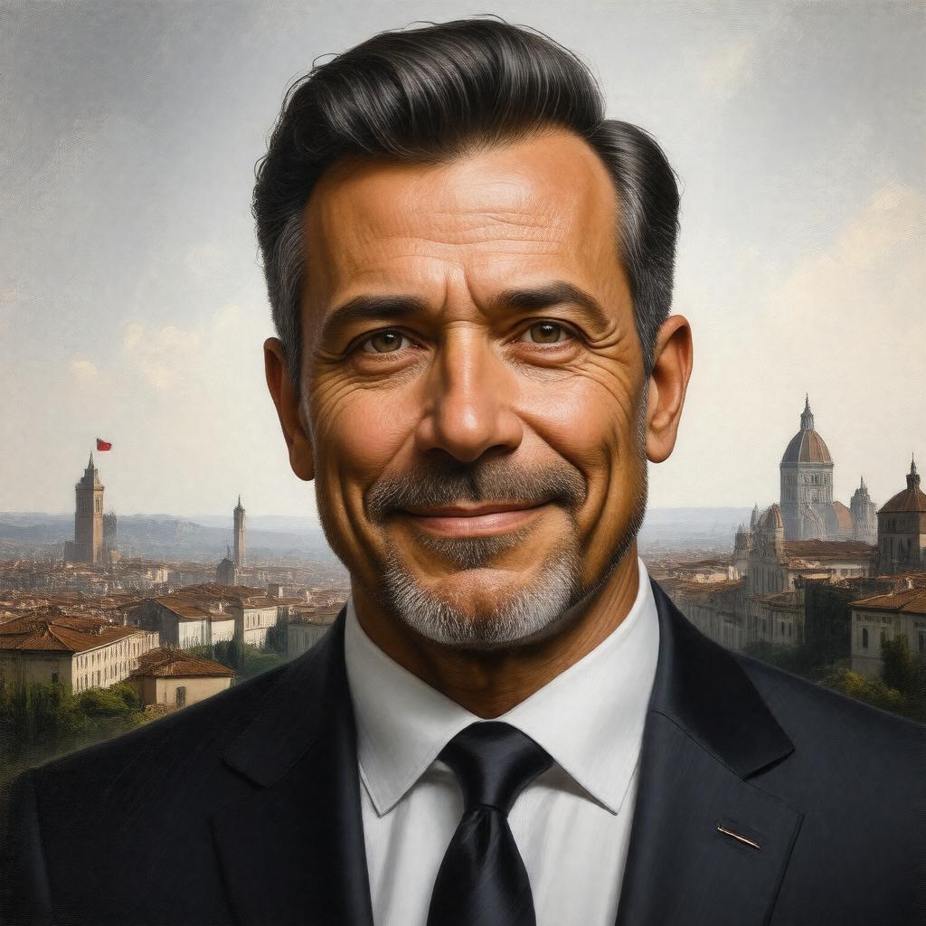 AI-created image of Dario Nardella