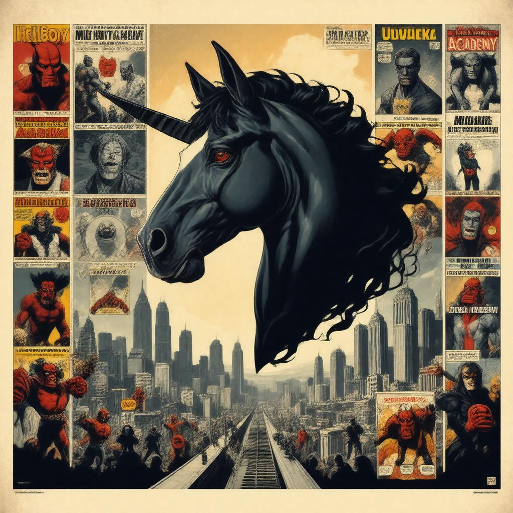 AI-created image of Dark Horse Comics
