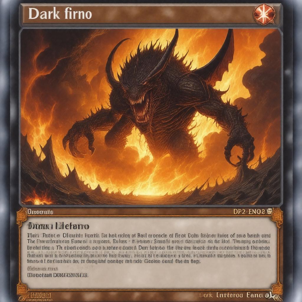 AI-created image of Dark Inferno