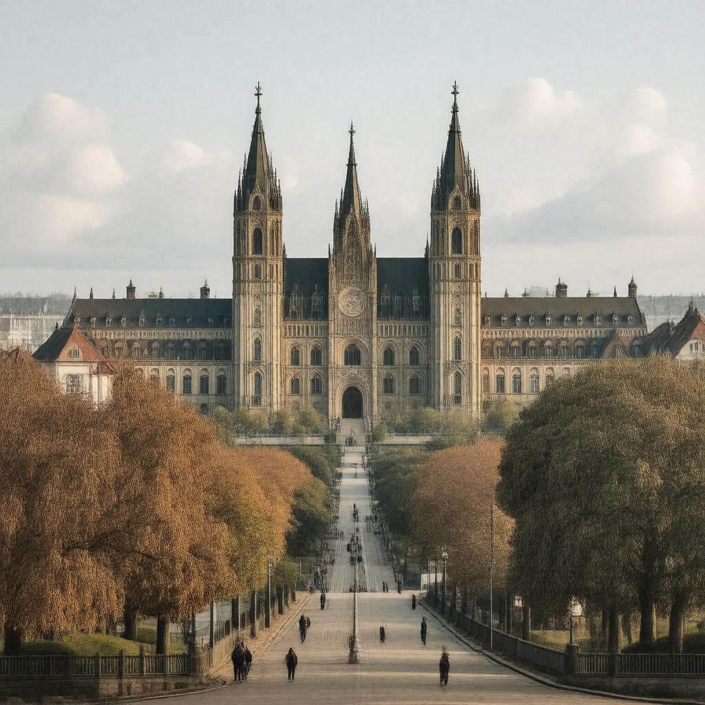 AI-created image of Darmstadt, Grand Duchy of Hesse