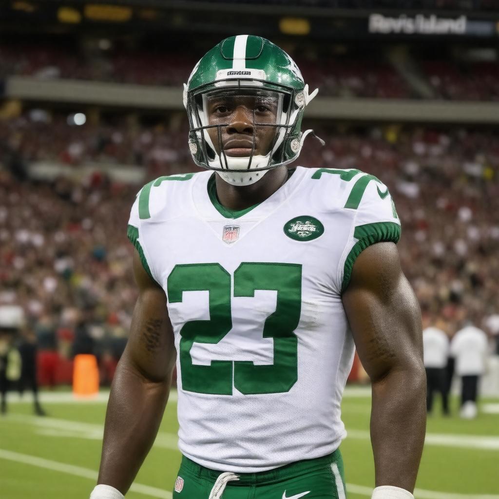 AI-created image of Darrelle Revis