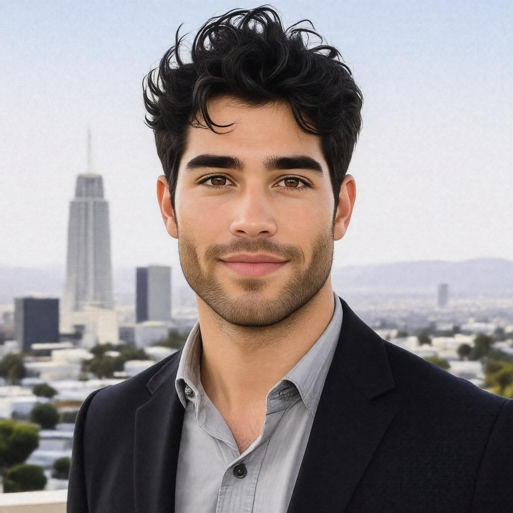 AI-created image of Darren Criss