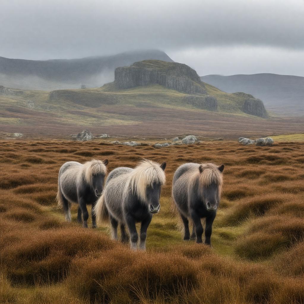 Click to view larger image AI-created image of Dartmoor